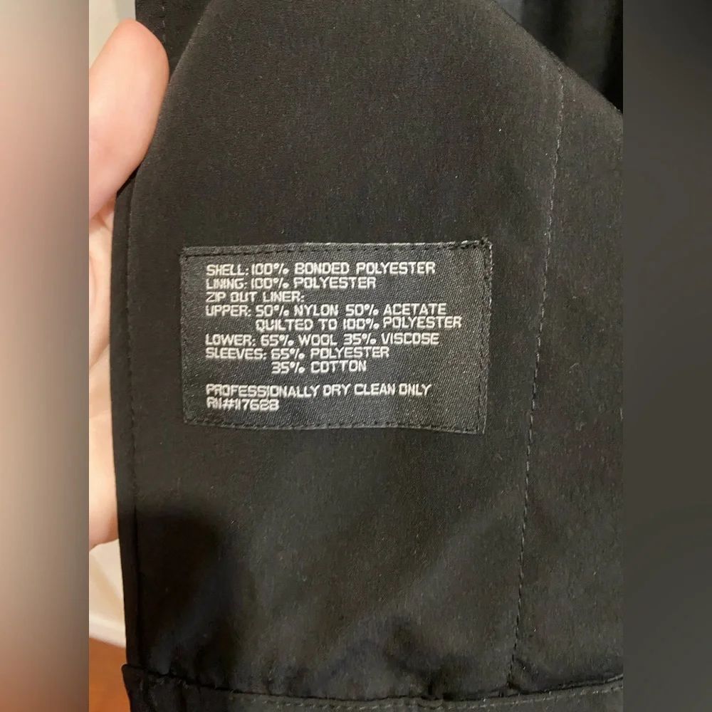 Calvin Klein Men’s Park Trench/Raincoat-42XL in Black- BRAND NEW, NEVER WORN - Picture 8 of 10